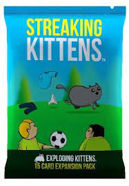 Exploding Kittens Expansion Pack-Streaking Kittens