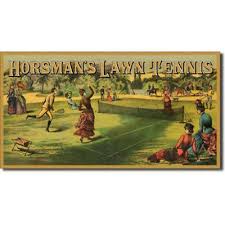 Horseman's Lawn Tennis Vintage Style Tin Sign