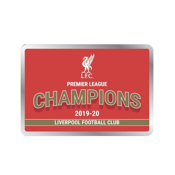 Liverpool Champions Crest Pin