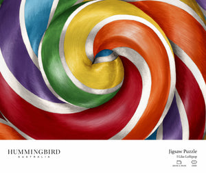 Hummingbird - I Like to Lollipop (Top Swirl) - 1000 Piece Jigsaw Puzzle