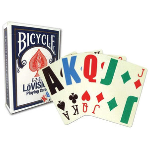 Playing Cards: LoVision E-Z-SEE - Bicycle