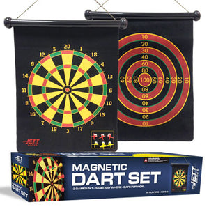 Jett Magnetic 2 in 1 Dartboard Game