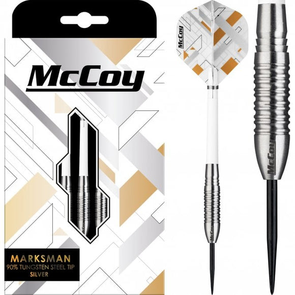 McCoy Marksman 24g 90% Steel Tip Tungsten Darts