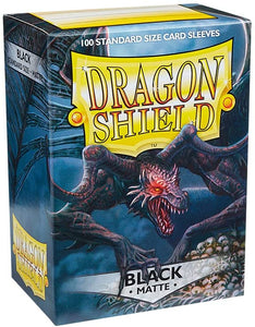 Dragon Shield Matte Black Sleeves (100)