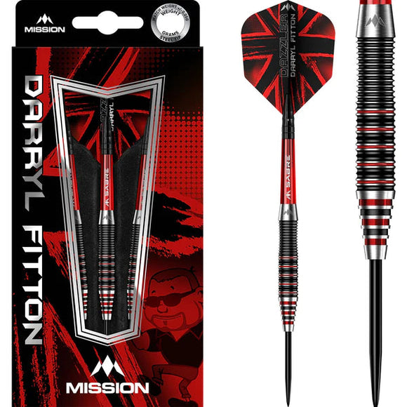 Mission Darryl Fitton Electro Black & Red 26g