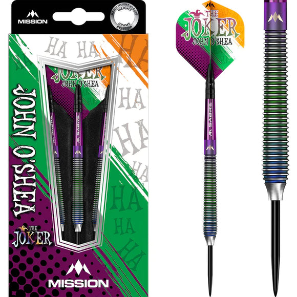 Mission John O Shea Darts The Joker Coral 26g 95% Tungsten Darts