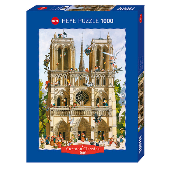 Heye Puzzles - Vivre Notre Dame - Jigsaw Puzzle 1000pcs