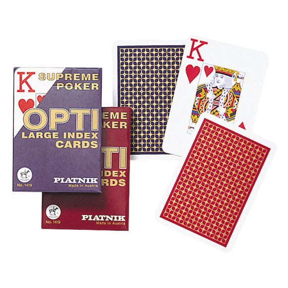 Opti Poker Cards