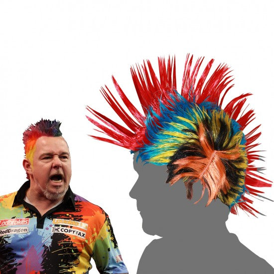 Red Dragon Peter Wright Snakebite Themed Wig