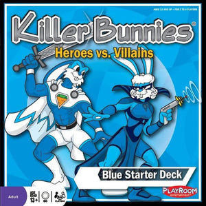 Killer Bunnies - Heroes vs. Villans Blue Starter Deck