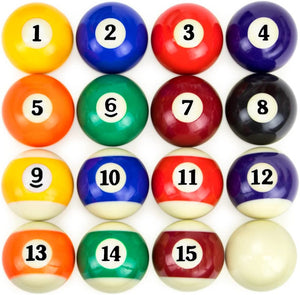 Single Pool Balls