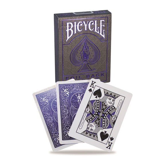 BICYCLE - METALLUXE BLUE Playing Cards