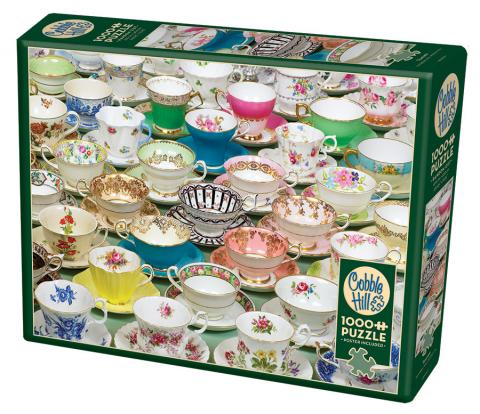 Teacups - CobbleHill 1000pc puzzle