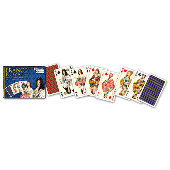 Piatnik Playing Cards-France Royale