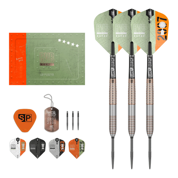 Target - RvB Legacy Darts - Limited Edition - Swiss Point - Steel Tip - 95% Tungsten - 25g