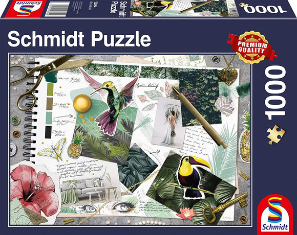 Schmidt - Moodboard - 1000 pc Jigsaw Puzzle