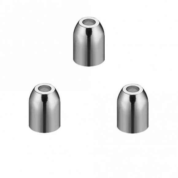 L-Style - Premium Metal Champagne Rings - Pack 3 - Silver