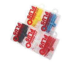 50 Cosmo Fit Point Plus Soft Tip Points-Red