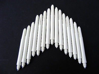 10 Sets of Medium White Shafts
