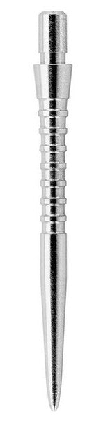 Target Storm Titanium Grooved 26mm Steel Tip Points - Silver