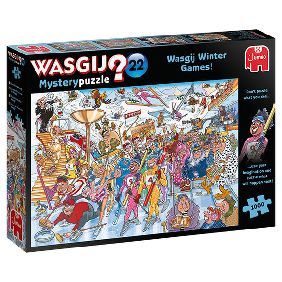 Wasgij Mystery #22, WASGIJ WINTER GAMES!1000 Piece Puzzle