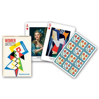 Piatnik-Women Artists Playing Cards