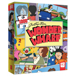 Collector's Puzzle - Bob's Burgers - Greetings From Wonder Wharf 1,000 piece Jigsaw Puzzle
